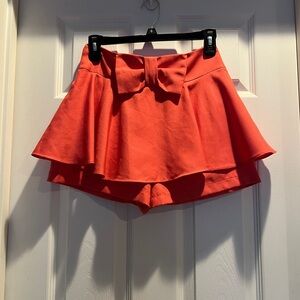 Hot Pink Skort with Bow
